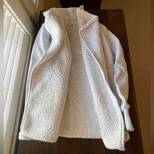 Abercrombie shearling wrap